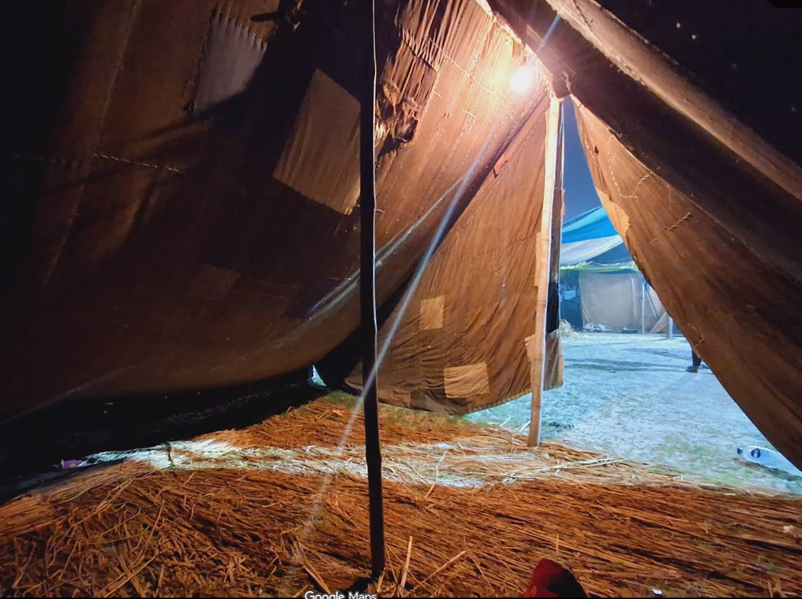 Basic Camping Tent Magh Mela Prayagraj